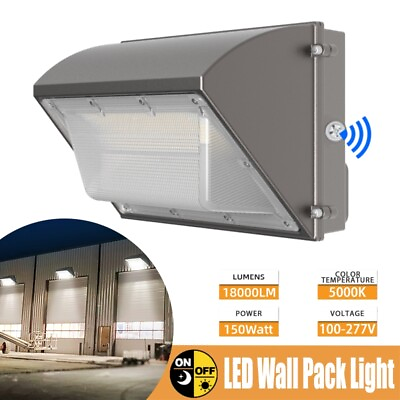 #ad USA LED Wall Pack Security Light 150Watt Warehouse Light 5500K 5 Year Warranty