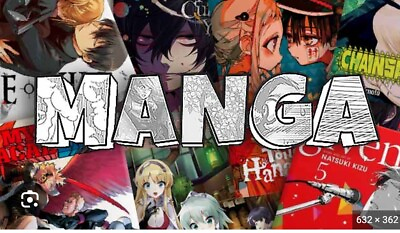 #ad Huge English MANGA Lot Graphic Novel Pick and Choose