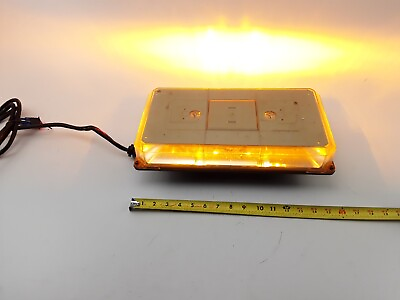 Federal Signal 454201HL 12V HighLighter LED Plus Lightbar Amber With Bracket