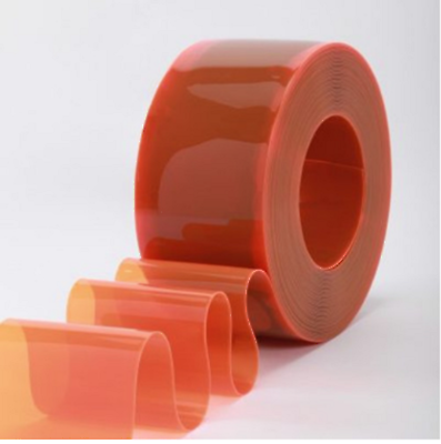 #ad Clearway PVC Strip Safety Orange12quot; x .120quot; x 200#x27; L498B030503006200A