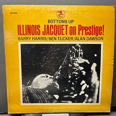 #ad Illinois Jacquet Bottoms Up Illinois Jacquet On Prestige Vinyl LP VG