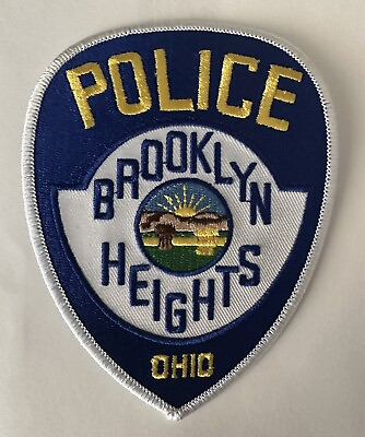 #ad Brooklyn Heights Ohio Police patch