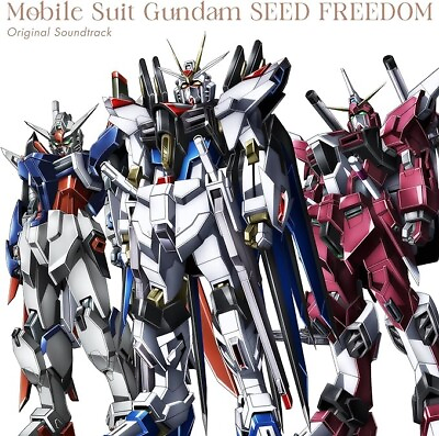 #ad Mobile Suit Gundam SEED FREEDOM Original Soundtrack Limited Edition Color Vinyl