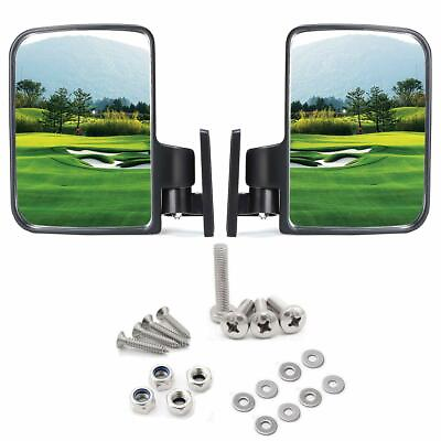#ad 10L0L Golf Cart Side Mirrors Rear View Mirror for Club Car EZGO Yamaha amp; others