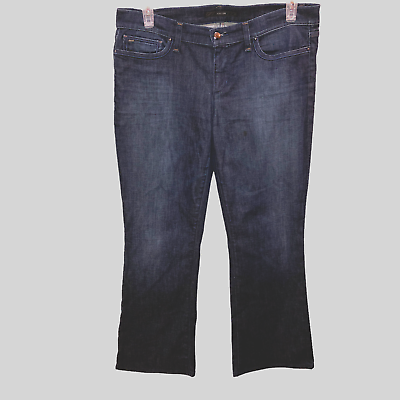 #ad New Tommy Hilfiger Freedom Womens Size 12 Blue Low Rise Boot Cut Leg Denim Jeans