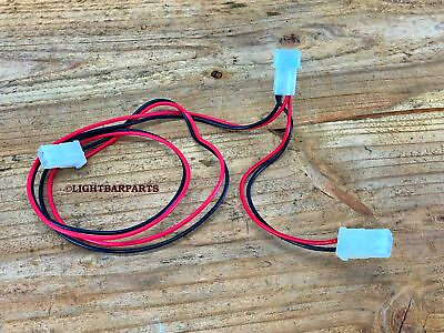 #ad Whelen Freedom Liberty Lightbar 27quot; LED to LED Split Wire Harness