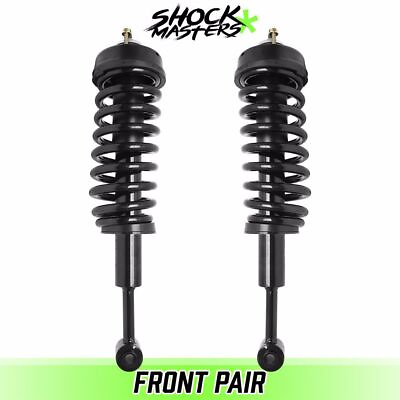 #ad Front Pair Complete Struts amp; Coil Springs for 2007 2010 Explorer Sport Trac 4WD