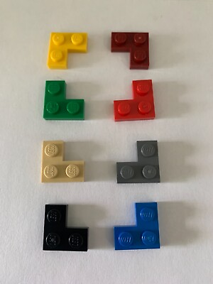 #ad LEGO Parts 2420 4pcs Plate 2x2 Corner Choose Color