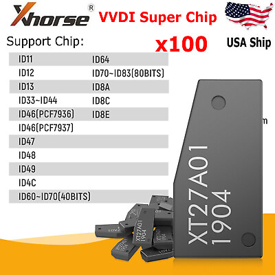 #ad #ad 100 x Xhorse Super Chip XT27A01 XT27A66 for VVDI Key Tool Mini Key Tool VVDI2