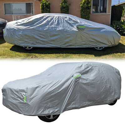 #ad For E39 E46 E53 E90 E92 E93 E61 X5 E70 Outdoor Car Cover Waterproof All Weather
