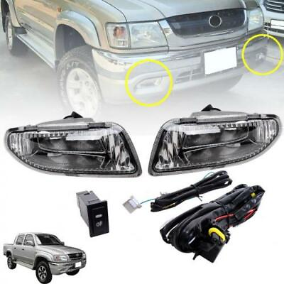 #ad FOR TOYOTA HILUX UTE D4D FOG LAMP SPOT LIGHT 01 05 TIGER MK5 4WD DRIVING PAIR