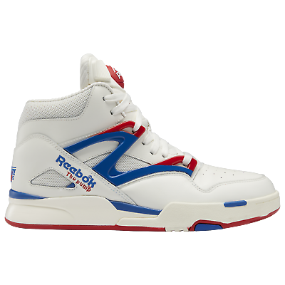 #ad #ad Reebok Pump OMNI Zone 2 Heritage White Red Blue The Pump HR0035 Size 8 13 New
