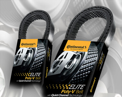 #ad Continental Elite 4061203 Serpentine Belt DIESEL Fits Chevrolet GMC