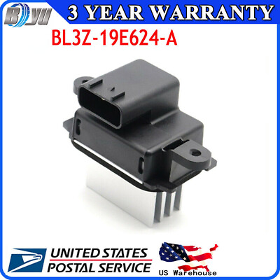 #ad New Blower Motor Resistor Module Fits For Ford F150 Heater Fan HVAC US 2009 2014