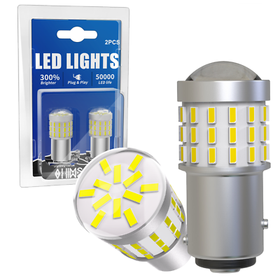 #ad 1157 7528 BAY15D LED Bulbs Turn Signal Brake Lights For Chevy Cavalier 1990 1994