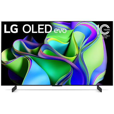 #ad LG OLED evo C3 42 Inch HDR 4K Smart OLED TV 2023 OLED42C3PUA