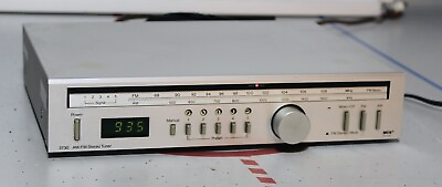 #ad Rare vintage MCS Series 3730 Mini FM AM Stereo Tuner Japan