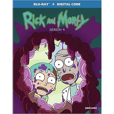 #ad Rick amp; Morty: Season 4 Blu Ray Box Set Series Brand NEW