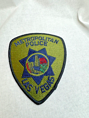 #ad Las Vegas Metro Police Uniform Patch New