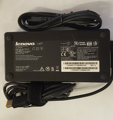 #ad LENOVO 02DL138 20V 8.5A 170W Genuine Original AC Power Adapter Charger