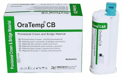 #ad TEMPORARY CROWN amp; BRIDGE MATERIAL PREVEST ORATEMP Camp;B 67gm AUTOMIX
