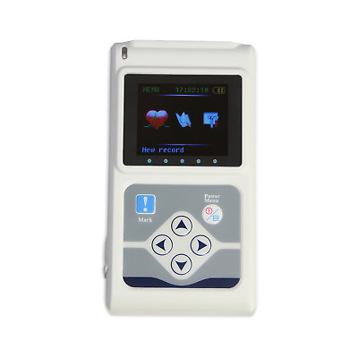#ad Fedex TLC5000 12 Channel ECG EKG System 12 lead 24H Holter Analyzer MonitorUSB