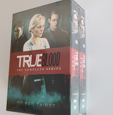 #ad True Blood The Complete Series Seasons 1 7 DVD 33 Disc Region 1 Brand New