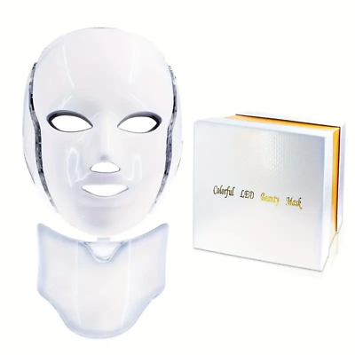 #ad Led Face Mask Light Care 7 Color Facial Skin Care Mask For Face And Neck