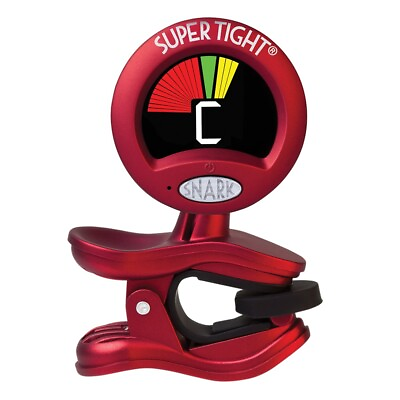 #ad Snark ST 2 Super Tight Multi Instrument Chromatic Headstock Tuner Red