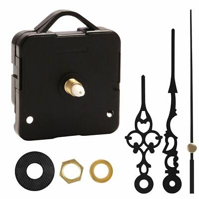 #ad Wall Clock Movement Mechanism Battery Operated DIY Repair Replacement Parts Kit