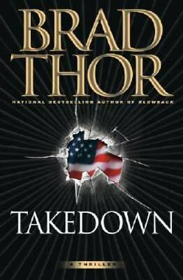 #ad #ad Takedown: A Thriller Hardcover By Thor Brad GOOD