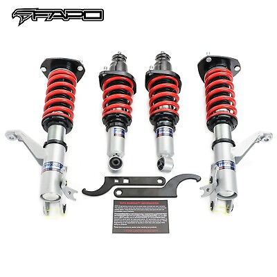 #ad FAPO Coilovers Adjustable Height for Honda Civic 2001 2002 2003 2004 2005 Shock
