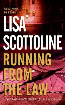 #ad Running from the Law Mass Market Paperback By Lisa Scottoline GOOD