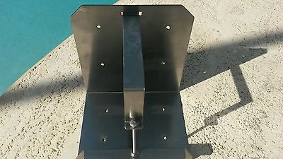 #ad Yamaha outboard stainless steel oil tank bracket.