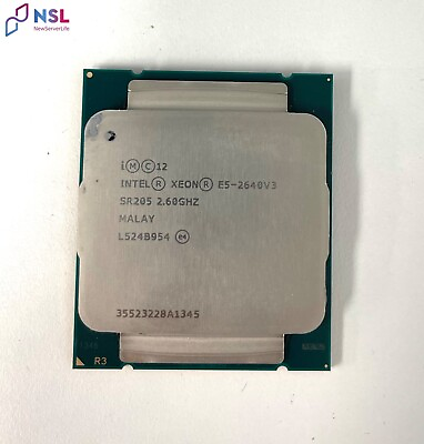 #ad Intel Xeon E5 2640 V3 2.6Ghz 8 Core SR205 CPU Processor