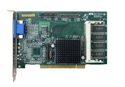 #ad G2MSDP 8N Matrox Millenium G200 8MB PCI Video Graphics Card