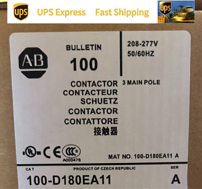 #ad 100 D180EA11 AB 100 D180EA11	 Contactor New Spot Goods Expedited Shipping