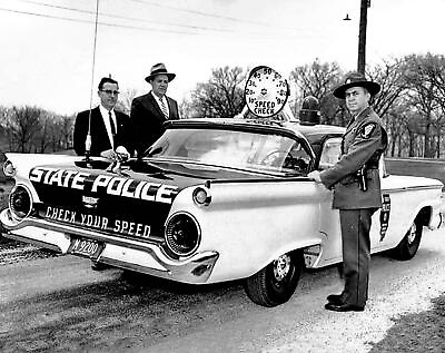 #ad #ad 1959 FORD HIGHWAY PATROL POLICE CAR PHOTO 197 U