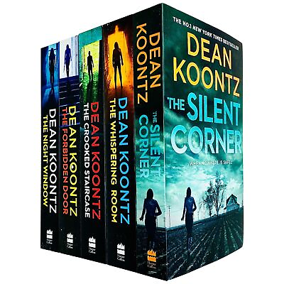 #ad Jane Hawk Thriller Series 5 Books Collection By Dean Koontz Adult Paperback