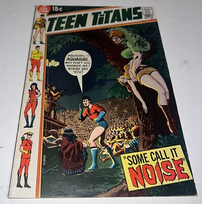 #ad Teen Titans #30 DC Comics 1970 FN VF Robin Kid Flash Wonder Girl Speedy Aqualad