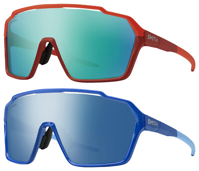 #ad Smith Optics Shift XL MAG ChromaPop Shield Sunglasses w Bonus Lens 205882