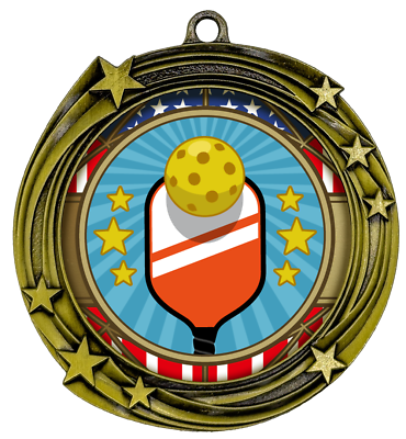 #ad All Quality Stars Design Pickleball Medal 1st 2nd 3rd Place