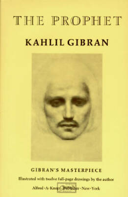 #ad The Prophet A Borzoi Book Hardcover By Kahlil Gibran GOOD