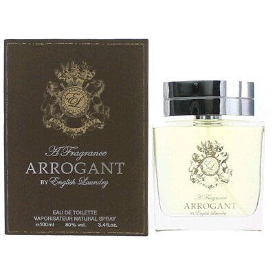 #ad Arrogant by English Laundry 3.4 oz EDT Spray for Men