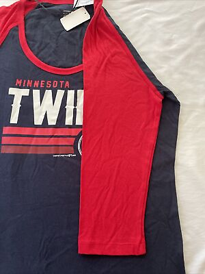 #ad Minnesota Twins Shirt Female Size: S