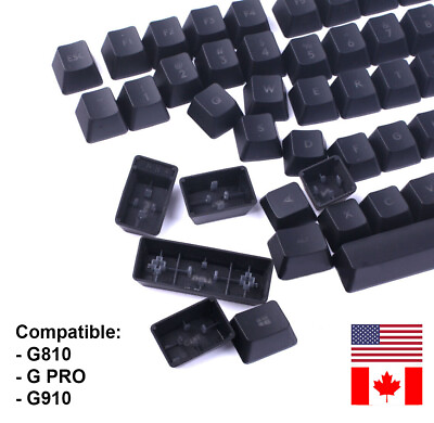 #ad NEW GENUINE Key Caps for Logitech G810 G910 G PRO Mechanical Romer G Keyboard