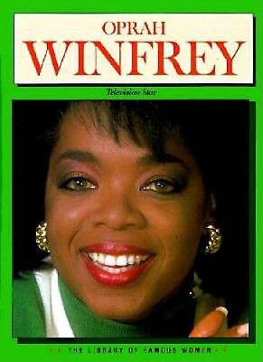 #ad Oprah Winfrey: Television Star Library of Famous Women GOOD