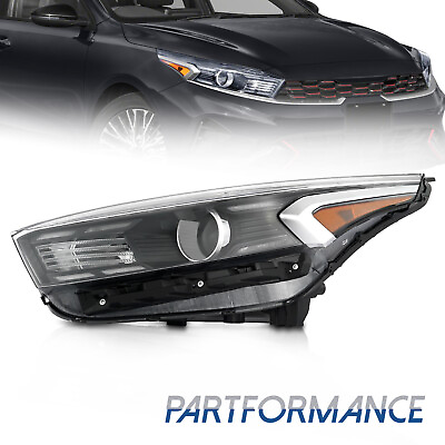 #ad For 22 23 Kia Forte Sedan Headlight Assembly w LED DRL Driver Left Side w o Bulb