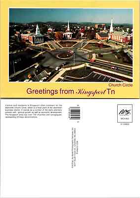 #ad Postcard Greetings from Kingsport Tennessee
