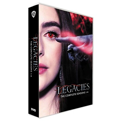 #ad LEGACIES Seasons 1 4 the Complete Series 1 2 3 4 DVD 13 Disc Set Region 1